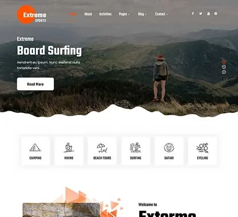 Travel Guide WordPress Theme by SKT Themes – Create itineraries and travel content for tourists