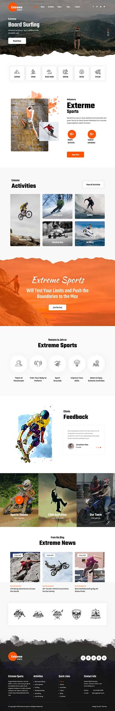 Travel Guide WordPress Theme by SKT Themes â€“ Create itineraries and travel content for tourists