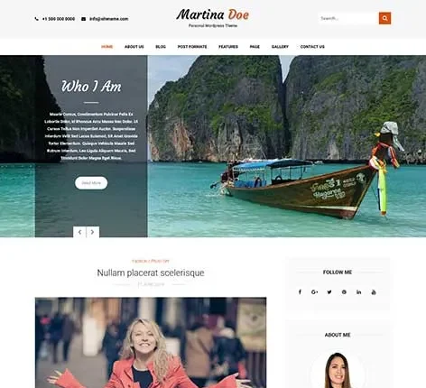Typical WordPress Theme for standard business websites