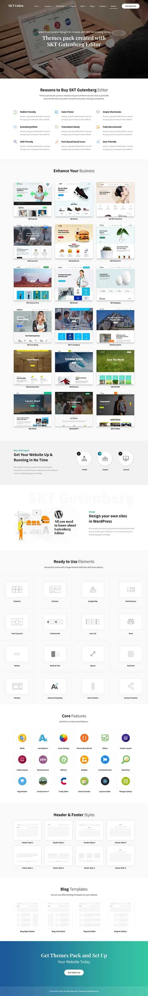 Versatile WordPress Theme by SKT Themes â€“ Adaptable layout for multiple industries