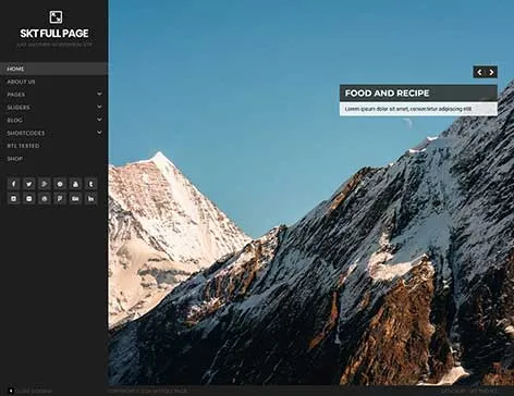 WordPress Photo Gallery Template by SKT Themes â€“ Display image portfolios and albums with ease