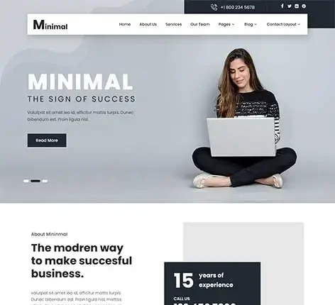 WordPress Theme with XML files Demo Import for Quick Setup and Configuration