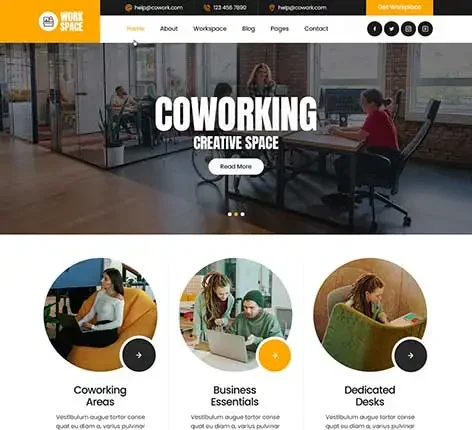 Fantasy WordPress Theme | Tech Startup WordPress Theme