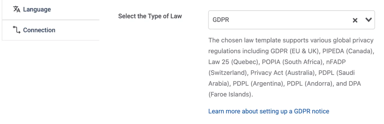 GDPR compliance