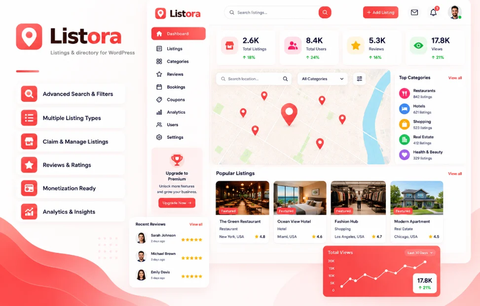 10+ Best WordPress Directory Plugins for Business Listing Solutions Listora Business Directory Plugin for WordPress