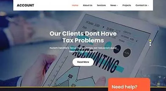 SKT TaxExpert - Accounting WordPress Theme