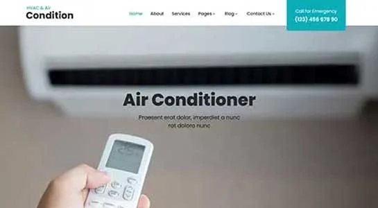 SKT Flow - Air Conditioning WordPress Theme