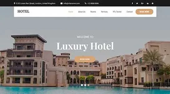 SKT Homestay - Airbnb WordPress Theme