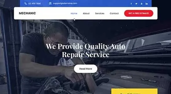 SKT Engine - Amazing Machine Shop WordPress Theme