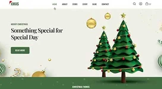 SKT Christmastime - Animated WordPress Theme