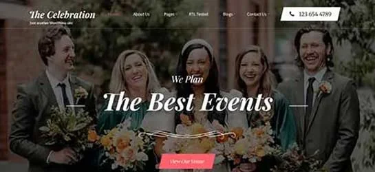 Class Reunion WordPress Theme