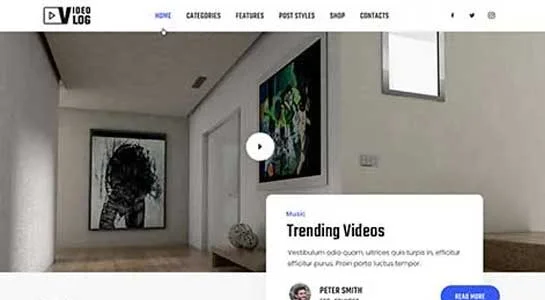 SKT SquareBlog - Squarespace Blog Template