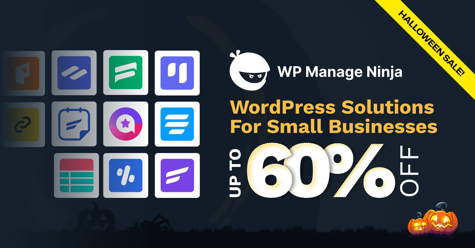WPManageNinja Halloween deal 2025