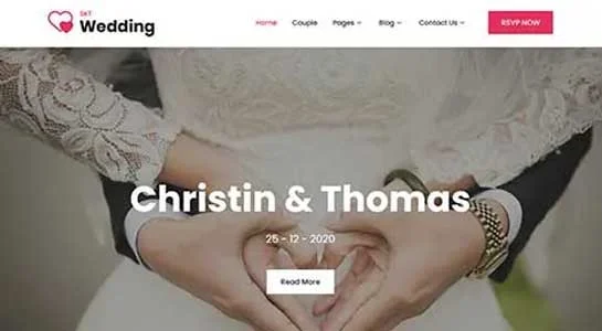 SKT Espousal - Bridal WordPress Theme