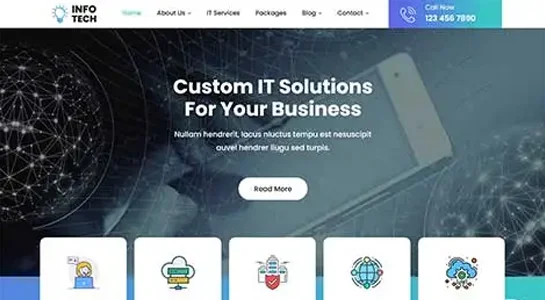 SKT BPO - Call Center WordPress Theme