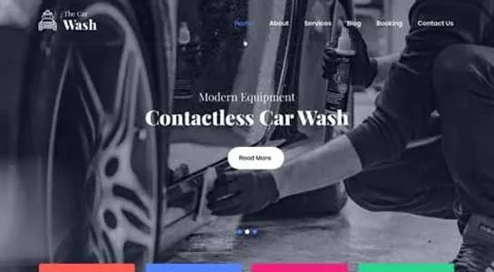 11 Best Car Wash WordPress Themes for Cleaning and Washing Websites SKT Car Wash - Car Wash WordPress Theme