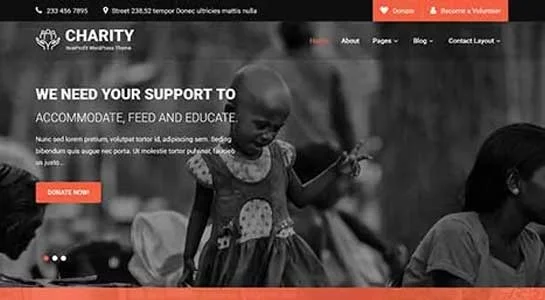 SKT Philanthropy - Charitable Trusts WordPress Theme