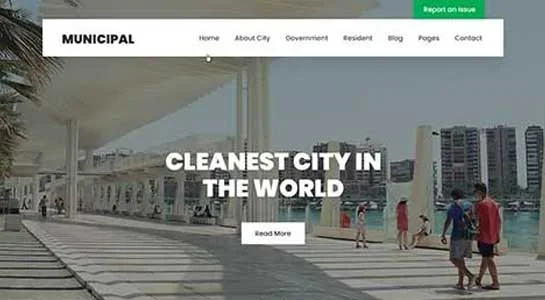 SKT Municipality - City Government WordPress Theme