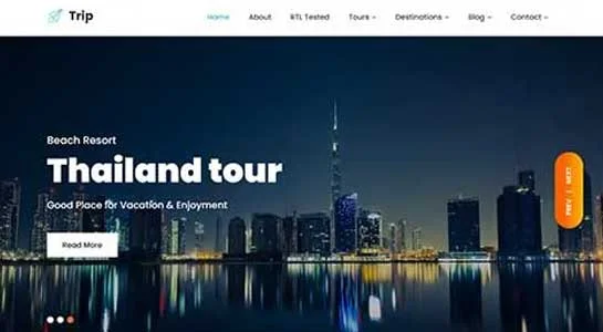 SKT Urban Guide - City Information WordPress Theme