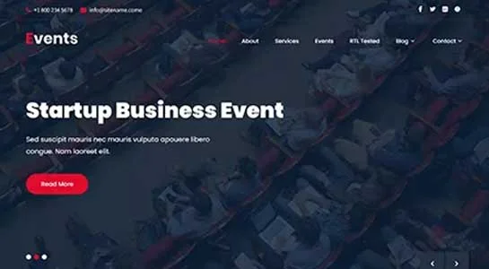 SKT Summit - Conference WordPress Theme