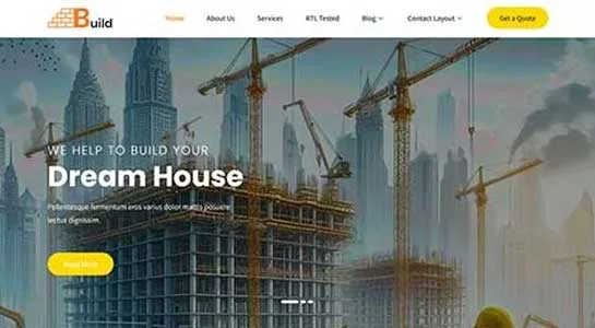 SKT InfraWorks - Construction Companies WordPress Theme