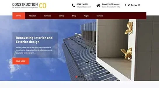 SKT Constructor - Contractor WordPress Theme