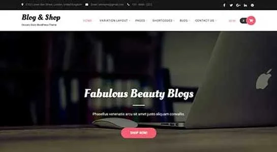 SKT Inspirelog - Creative Blog WordPress Theme