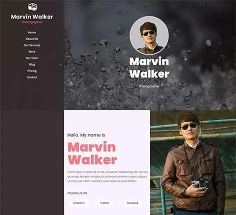 Secretarial Service WordPress Theme for admin support and virtual assistants