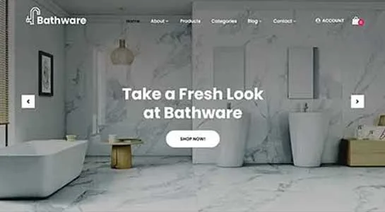 SKT Washroom Design - Bathroom Website Template
