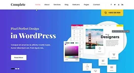 Complete Pro - Case Studies WordPress Theme