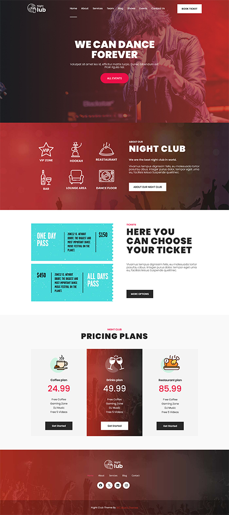 SKT Night Club-Free Dance Club WordPress Theme