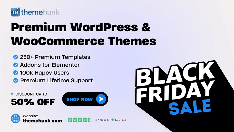 themehunk black friday deal