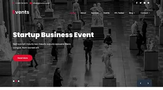 SKT Heritage Center - Cultural Center WordPress Theme