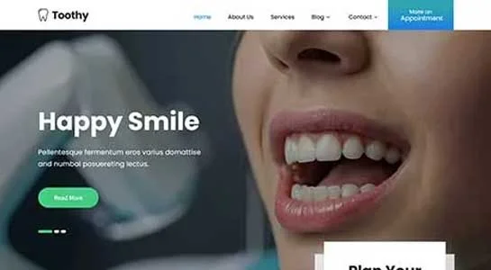 SKT Odontology - Dental Care WordPress Theme