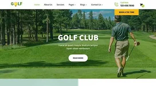 SKT Frisbee Golf - Disc Golf WordPress Theme