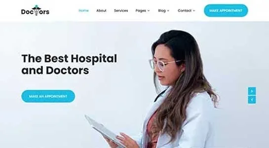 SKT Medical Visit - Doctor Appointment WordPress Theme