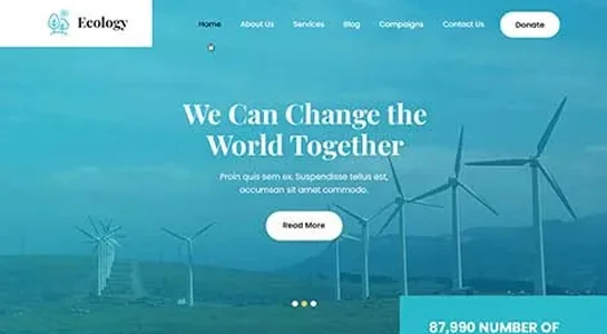 SKT Sustainable - Eco Friendly WordPress Theme