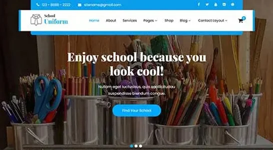 SKT Learning Materials - Educational Supplies WordPress Theme