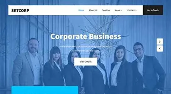 SKT Organizational - Enterprise WordPress Theme