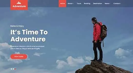 SKT Adventure Quest - Expedition WordPress Theme
