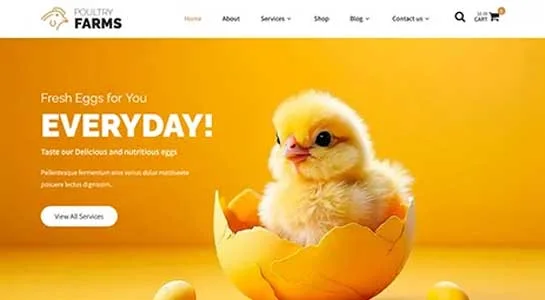 SKT Agricultural land - Farm WordPress Theme