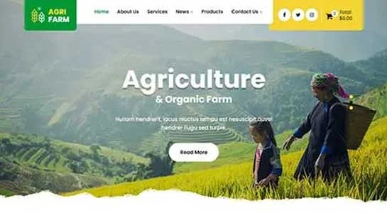 SKT Cultivation - Farming WordPress Theme
