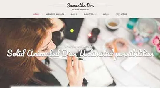 13 Female Entrepreneurs WordPress Themes for Women in Business SKT Womenpreneurs - Female Entrepreneurs WordPress Theme