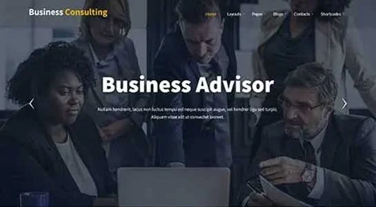 SKT Advisor - Financial Consultant WordPress Theme
