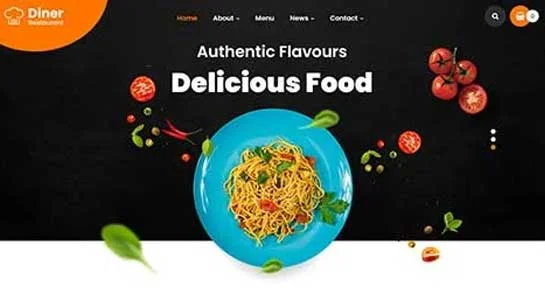 SKT Culinary Journal - Food Blog Website Template