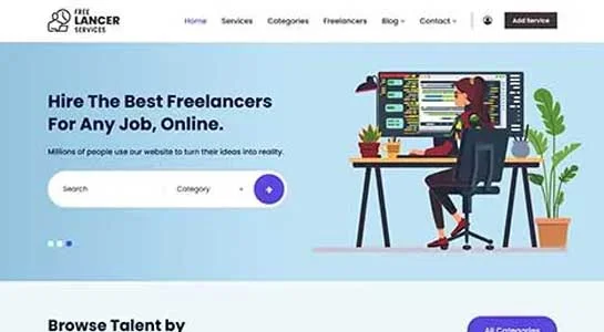 SKT Veteran - Freelancer WordPress Theme