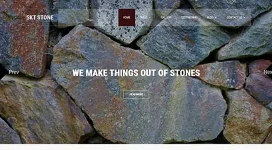 SKT Pebble - Gravel WordPress Theme