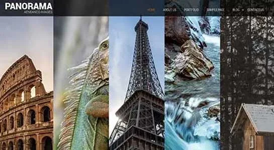 11 Best Grid Style WordPress Themes for Photographers SKT Matrix Design - Grid Style WordPress Theme