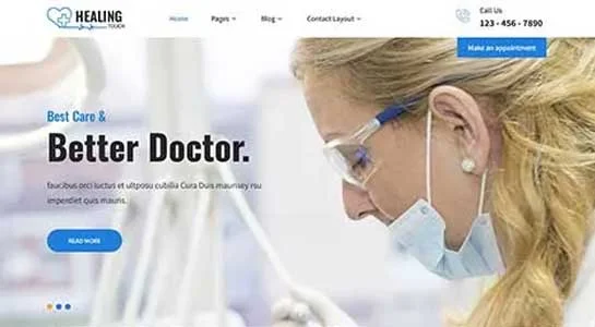 SKT Infirmary - Health Clinic WordPress Theme