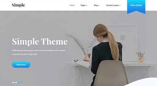 SKT Pristine - High Quality Clean WordPress Theme